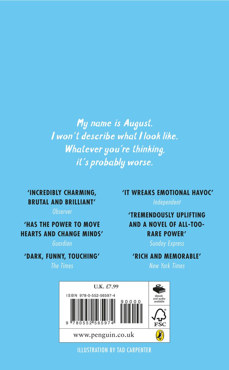 Wonder - back cover