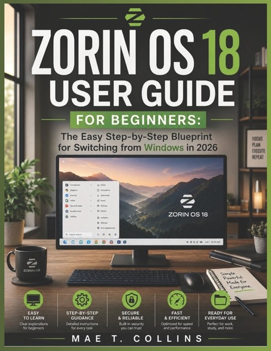 Zorin OS 18 User Guide for Beginners - cover