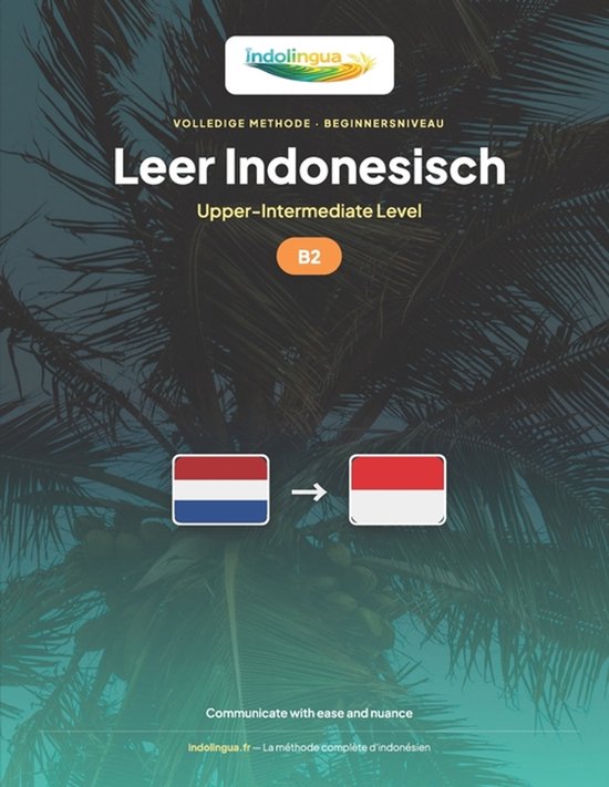 Leer Indonesisch - Indolingua Methode- Leer Indonesisch - Ni ... - cover
