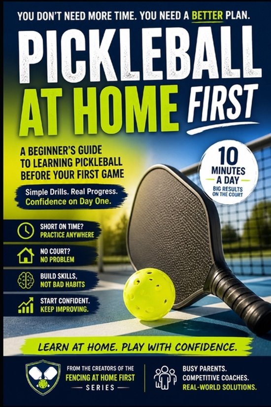 Home Sports- Pickleball at Home - cover
