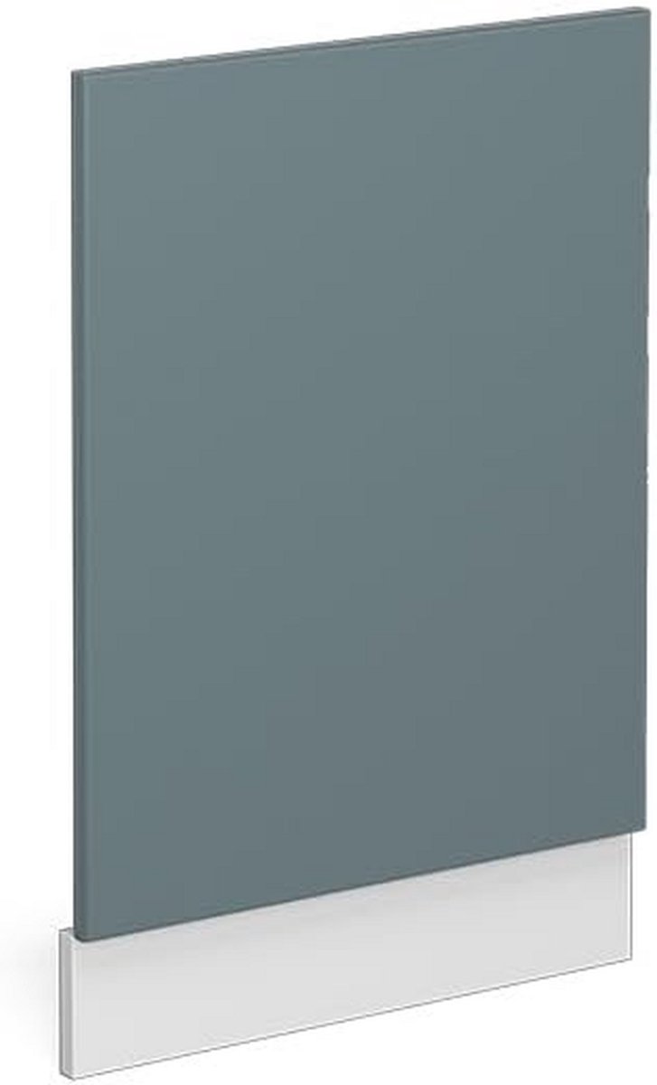Vaatwasserpaneel R-Line 45 cm Blauwgrijs Wit voor Inbouwkeuken