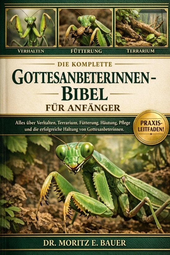 Die Komplette Gottesanbeterinnen-Bibel Für Anfänger - cover