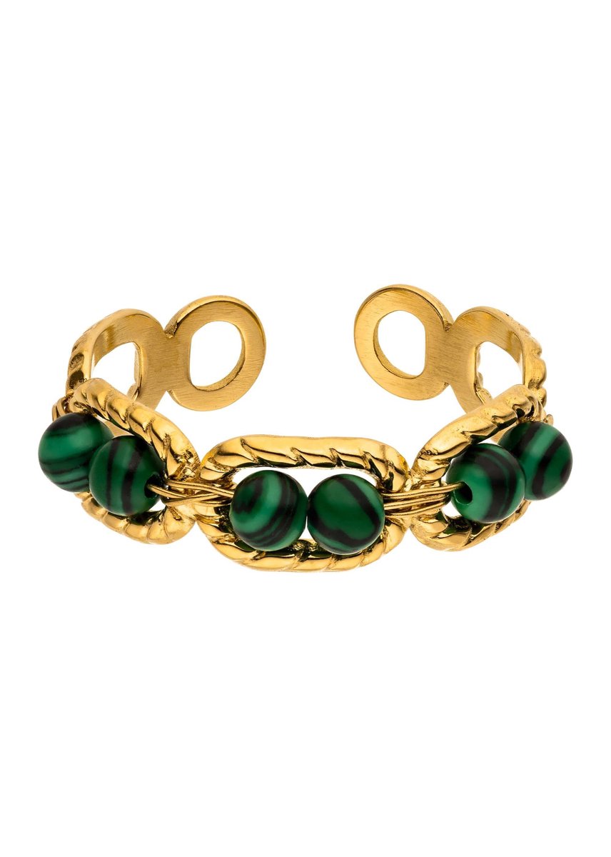 PURELEI Ring Green Harmony