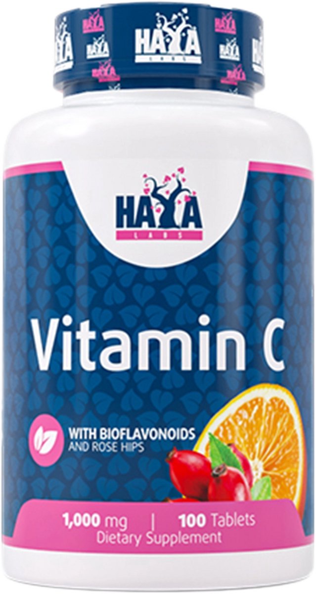 Vitamin C with Bioflavonoids & Rose Hips - 100 tabl