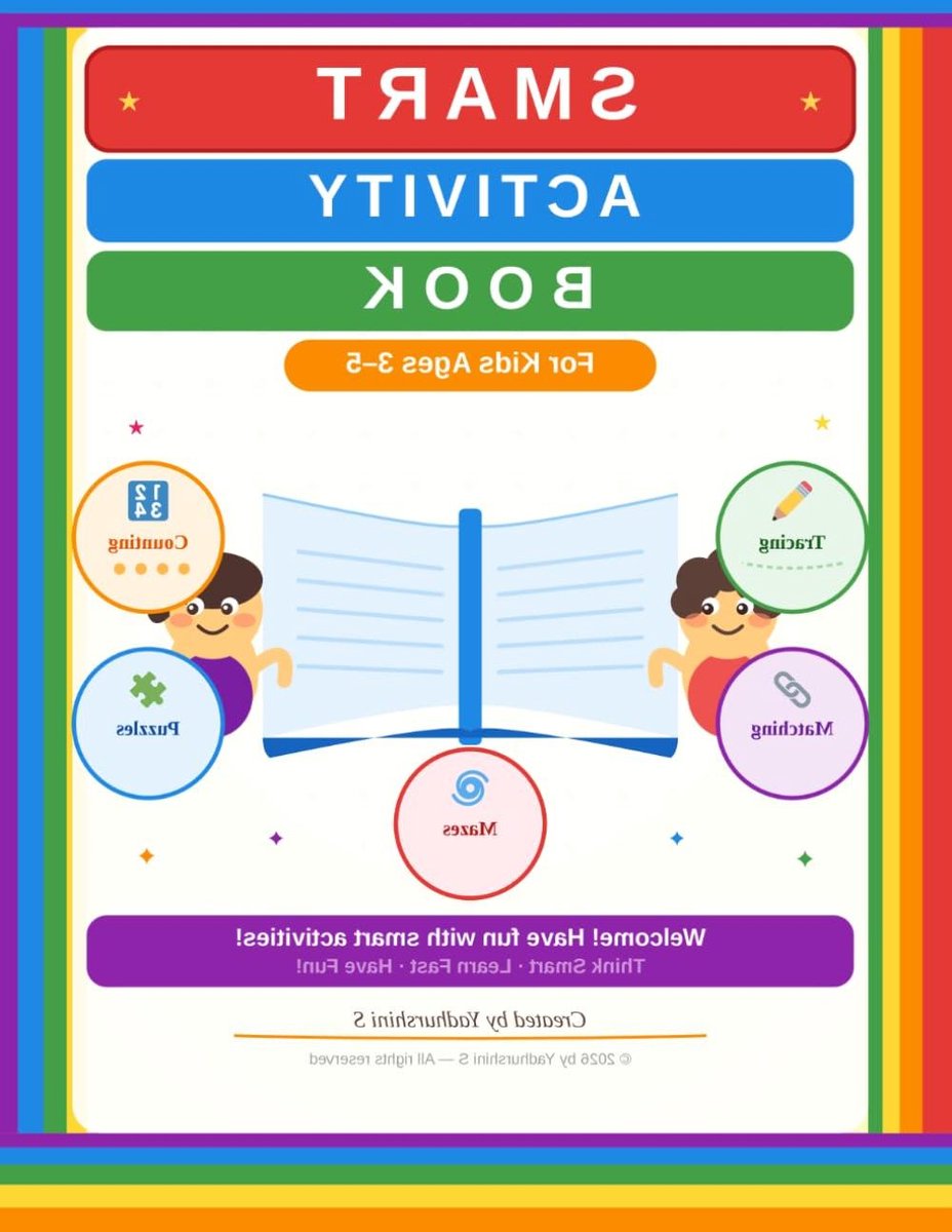 Activiteitenboek Kinderen - Leerboek Peuters - Leren en Spelen - Ontwikkel Vaardigheden - 30 Pagina's - Kleurrijk