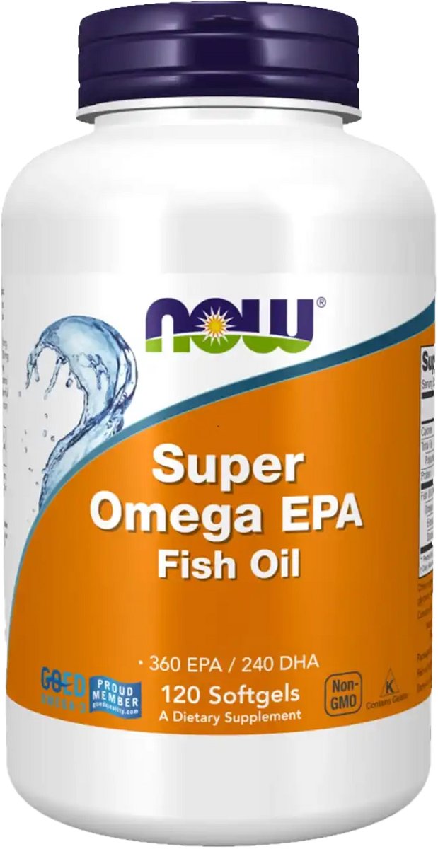 Super Omega EPA Fish Oil - 120 softgels