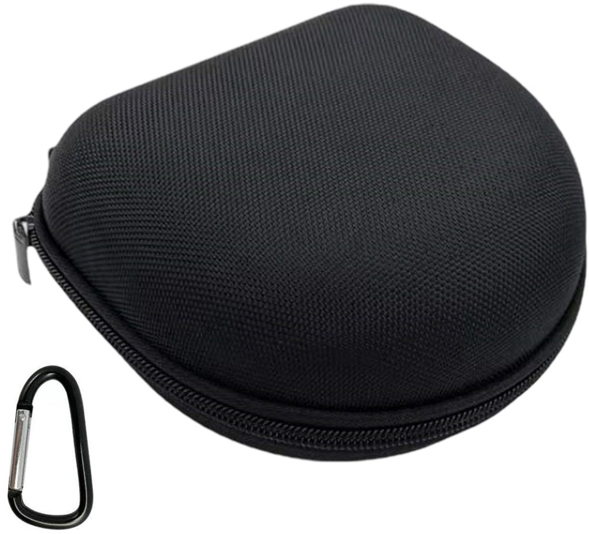 TOVBMUP Koptelefoon Case - Koptelefoon Hoesje - Oortjes Opberg Hoesje - Beschermhoes - Draagta - Geschikt voor de meeste hoofdtelefoons, Bluetooth, bedrade hoofdtelefoons, gaming-hoofdtelefoons - Waterbestendig、 Stootvast - Zwart
