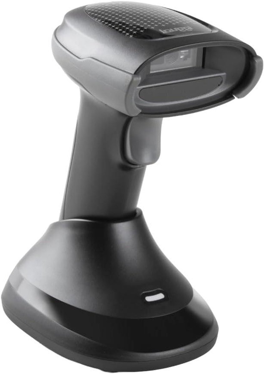 Draadloze Barcodelezer - Scanner 1D 2D - Snel Scannen - Drievoudige Connectiviteit - 90m Bereik - Zwart