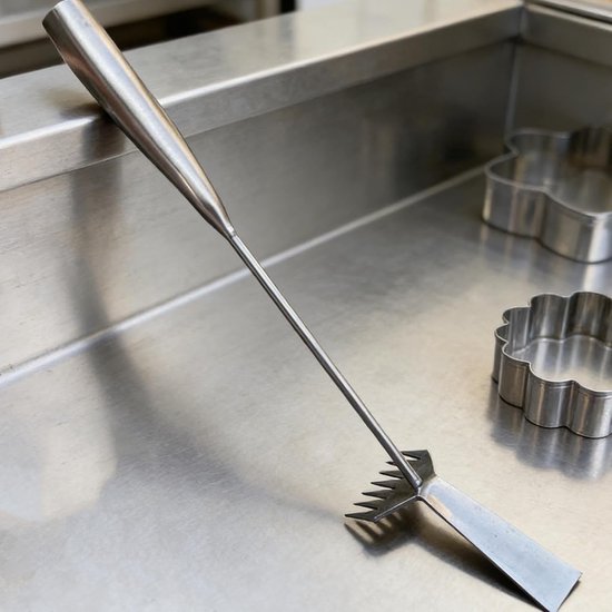 Hand Onkruidsteker - Tuin Gereedschap - Gazon Onderhoud - Ergonomische Steel - 50 cm - Zilver — afbeelding 5