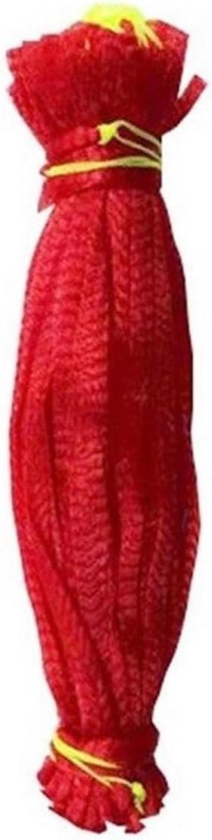 Groeizakken Tuin - Mesh Zakken - Fruit Beschermen - Met Trekkoord - 100 Stuks - Rood
