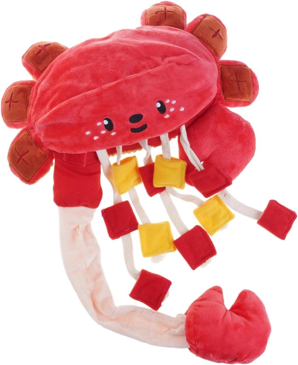Hond Snuffel Speelgoed - Voedsel Puzzel - Mentale Stimulatie - Duurzaam Pluche - 24 x 30 cm - Multicolor