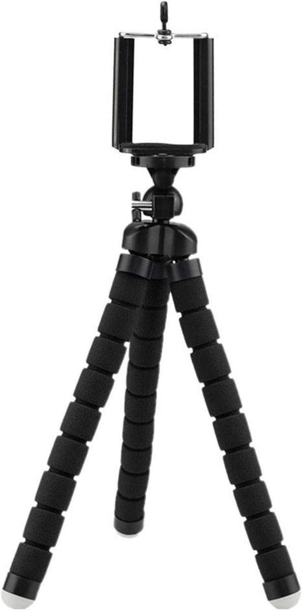Projector standaard - Mini statief - Presentaties geven - 360 graden draaibaar - 1/4 inch schroef - Zwart