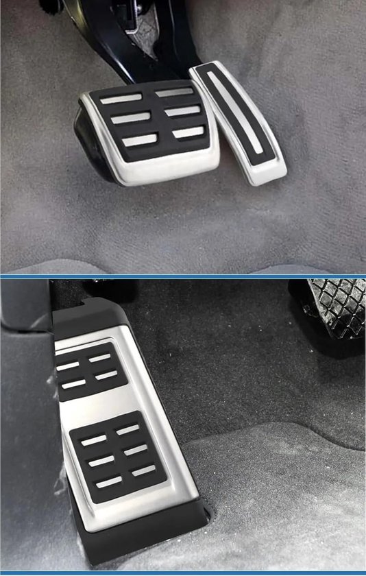 Pedaalhoezen Set - Auto Accessoires - Veilig Rijden - Antislip Ontwerp - 3 Stuks - Zwart — afbeelding 5