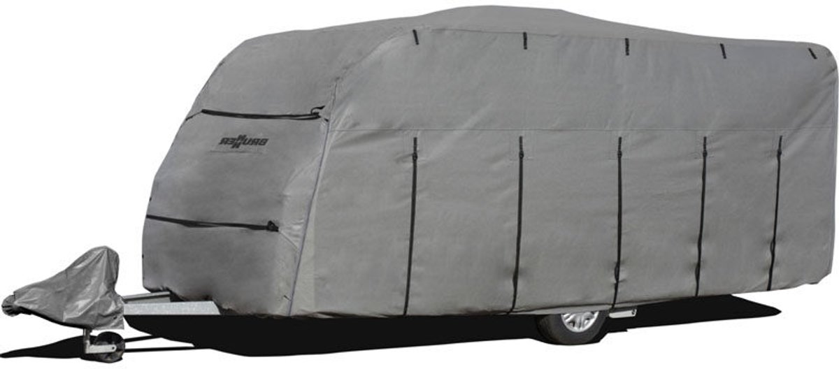 Brunner Caravanhoes 6M - Voor Caravans van 750-800 cm - 4-Lagen Ademend & Waterafstotend - UV-Bescherming - Wasbaar - Inclusief Opbergtas