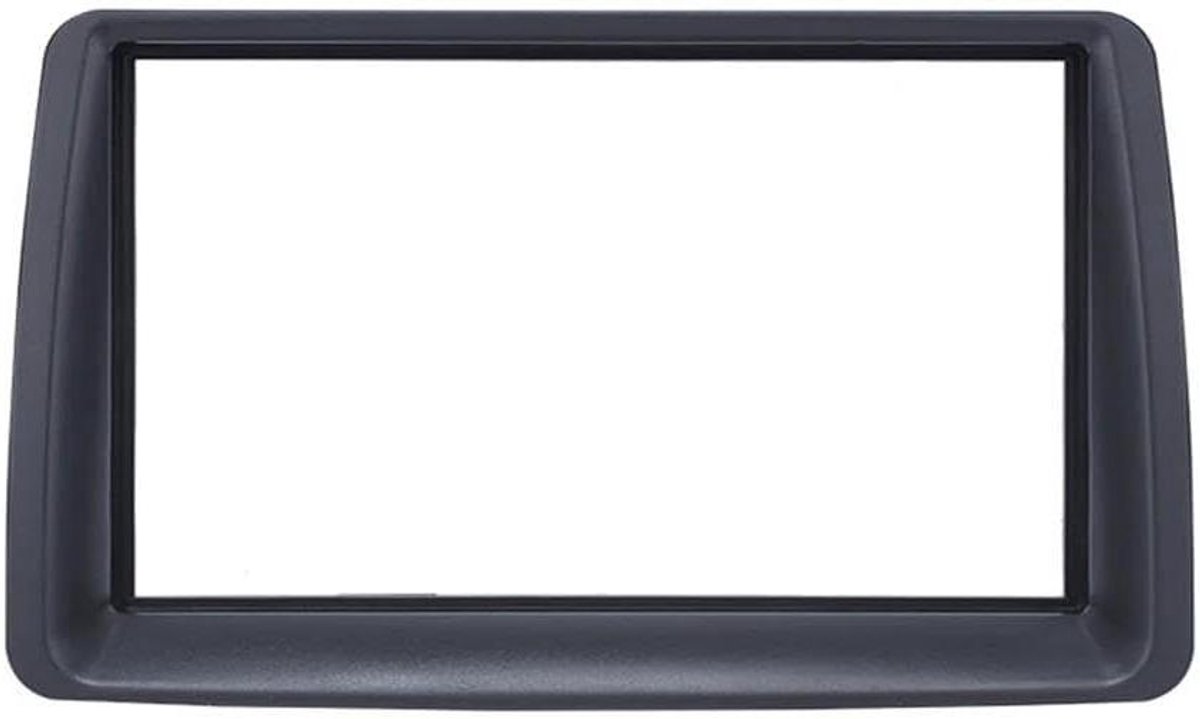 Dash Adapter Frame - Autoradio Paneel - Auto Interieur - Perfecte Pasvorm - 200 g - Donkergrijs