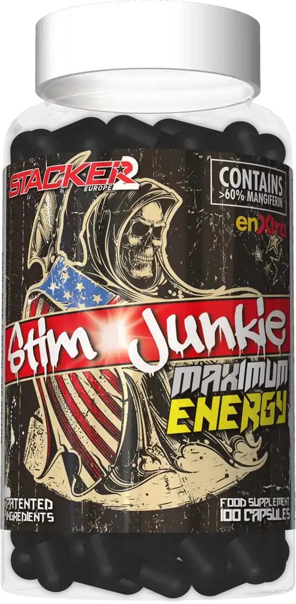 Stacker 2 - Stim Junkie - Fat Burner / Energizer - 100caps