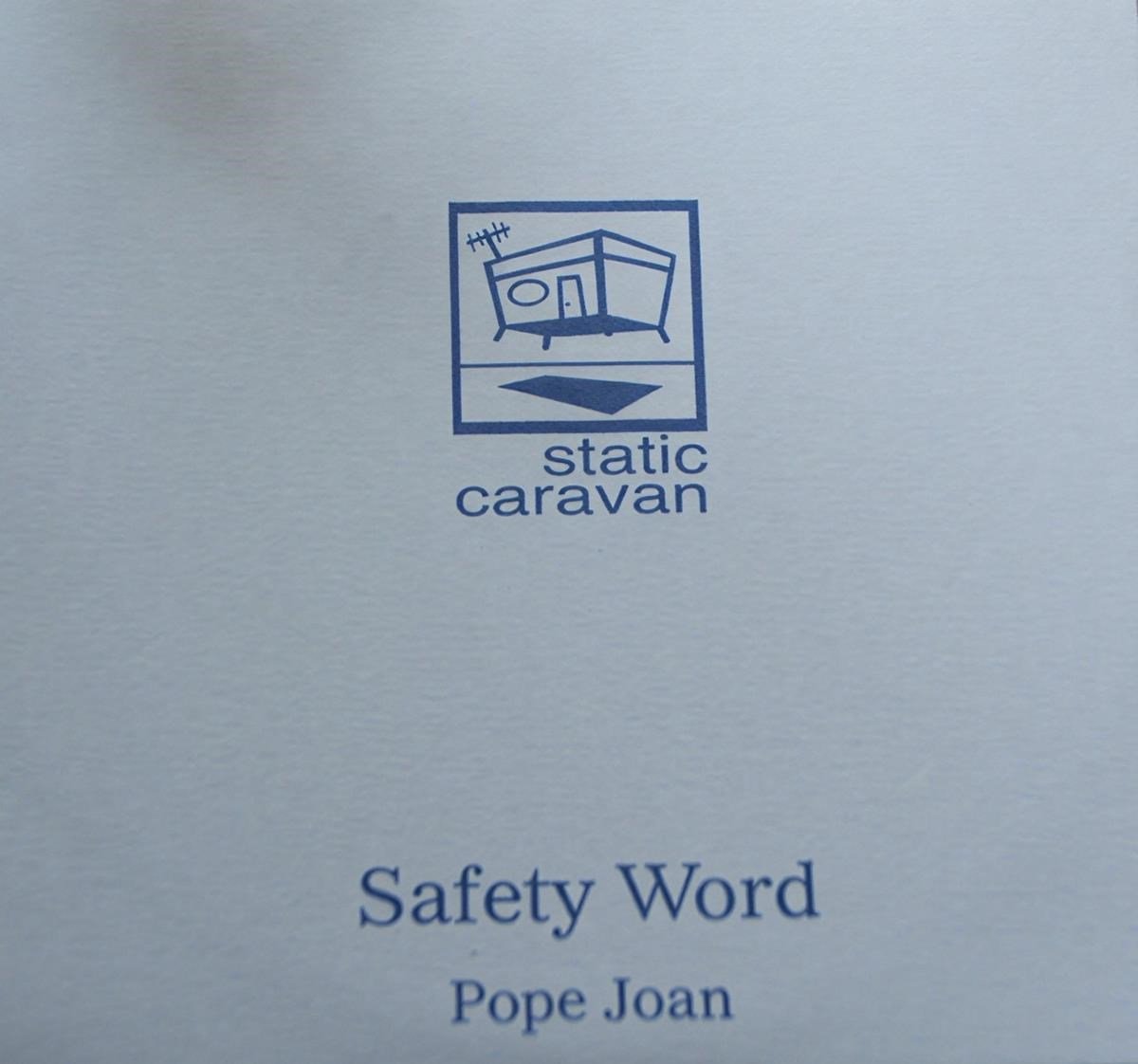 Safety Word - Pope Joan (7" Single)