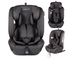 X Adventure Autostoel Grow Fix Groep 1/2/3 9-36 kg (76 tot 150 cm) Vanaf 15 maanden tot 12 jaar - Met Isofix - i-Size - Meegroei Autostoel - Zwart