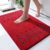 Casilin Brica Badmat - 60 x 100 cm - Antislip - Bordeaux
