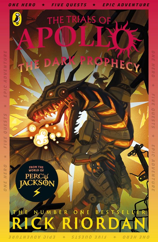 The Trials of Apollo 2 - The Dark Prophecy (The Trials of Ap ... - cover