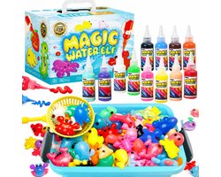 Meedeer Magic Water Elf-Squishy maker speelgoed-12 kleuren-3D aqua-gelset-Doe-het-zelf Aqua Fairy knutselset voor kinderen-Creatief speelgoed voor meisjes en jongens-Verjaardagscadeau