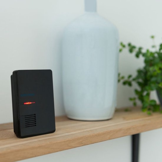 Grundig Deurbelset - Deurbel met Zender en 2 Ontvangers - 80 Meter Bereik - Zwart — afbeelding 5