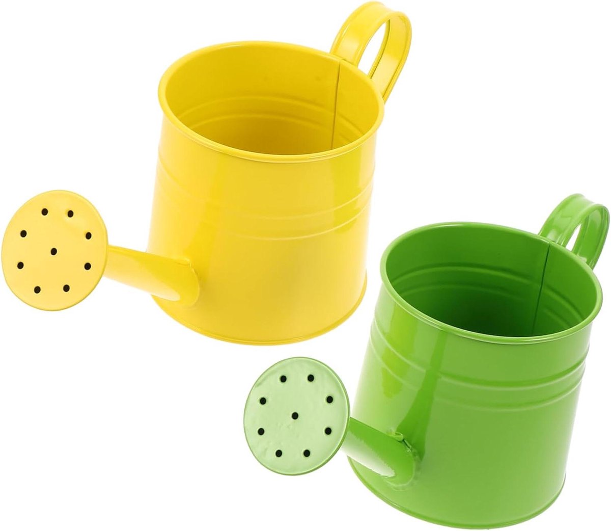 Metalen Gieter - Bloemenemmer Tuingieter - Planten Water Geven - Levendige Snoepkleuren - 29 x 12 x 11 cm