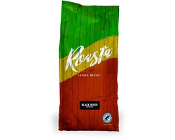 Roasta Black River Espresso Koffiebonen - Donkere Branding - Intense Smaak - 750g - Dark Roast - Verse Koffiebonen - Sterke Koffie - Espressomachine Bonen - Roasta Coffee - Krachtig & Vol