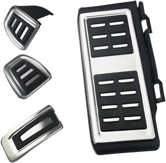 Pedaal Covers Set - Auto Styling - Veiliger Rijden - Antislip Oppervlak - 4 Stuks - Metaal — afbeelding 2