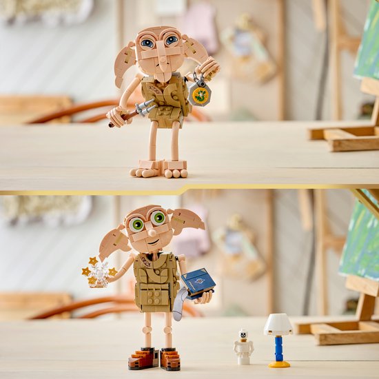 LEGO Harry Potter Dobby de Vrije Elf Bouwbaar Tovenaarswereld Speelgoed voor Kinderen 76469