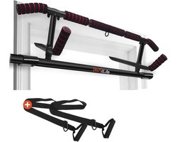 DH FitLife - Optrekstang voor deurkozijnen - Zonder schroeven - Incl. Slingtrainer - Voor deurkozijnen 70-92 cm