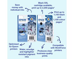 Epson 27XXL (T2791) - Inktcartridge / Zwart / Extra Hoge Capaciteit