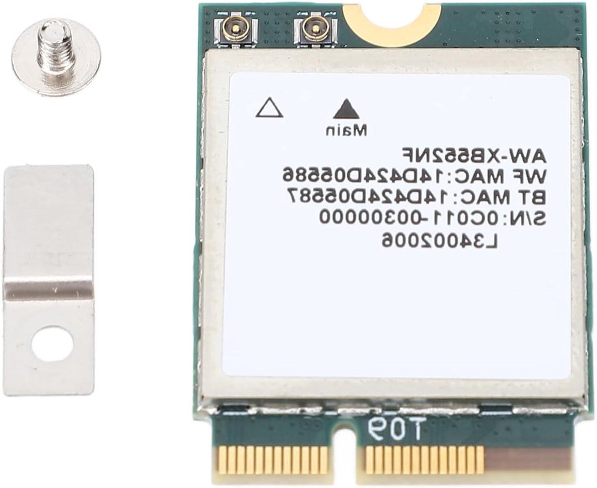 Draadloze Netwerkkaart - WiFi Adapter - Snelle Internetverbinding - Tri Band WiFi 6E - 2400 Mbps - Zwart