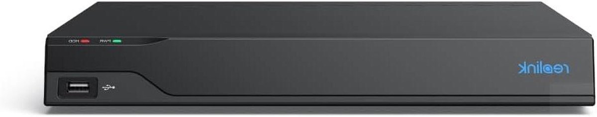 Netwerk Videorecorder - Bewakingsrecorder - Beveiliging Thuis - 16 Kanalen - 16 TB Opslag - Zwart