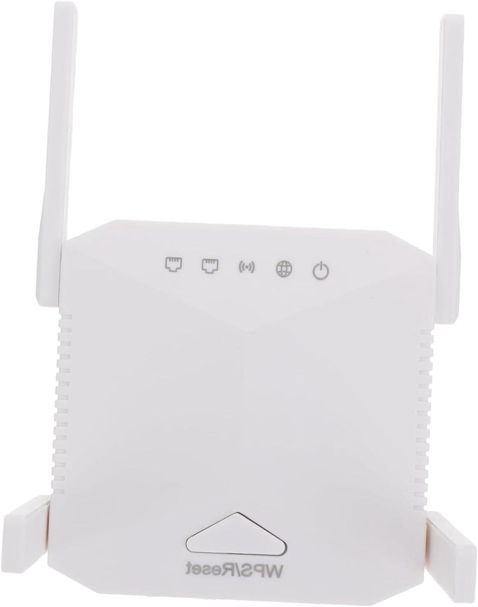 Wifi Versterker - Signaal Booster - Internet Uitbreiding - Geen Bedrading Nodig - 7 x 7.5 cm - Wit