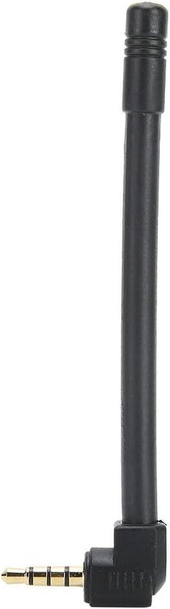 Radio Antenne - FM Versterker - Betere Ontvangst - 3.5mm Interface - Mini Formaat - Zwart