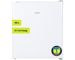 Exquisit KB05-V-040EW - Mini koelkast - Vrijstaand - 5 Jaar Garantie - 40 Liter - Wit