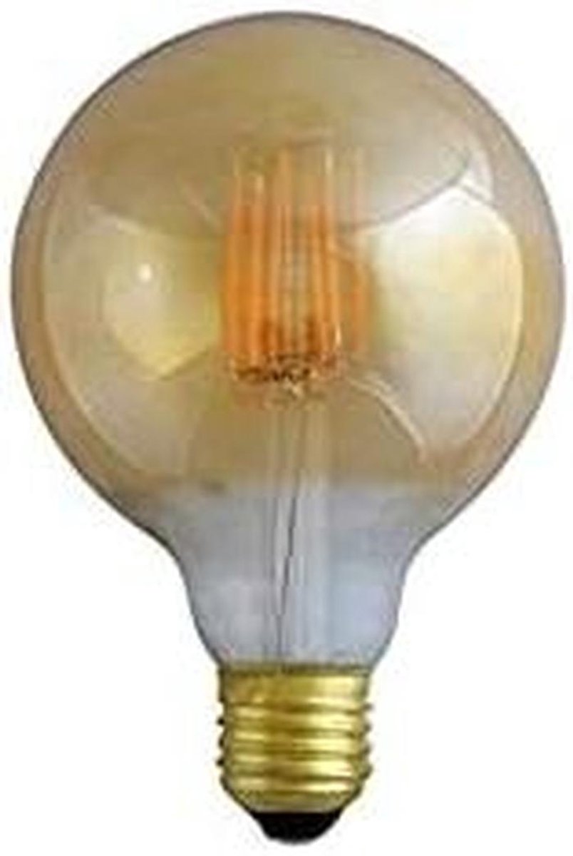 Ledlamp E27 - Gloeidraadlamp - Sfeer Verlichting - Dimbaar - 8 Watt - Transparant