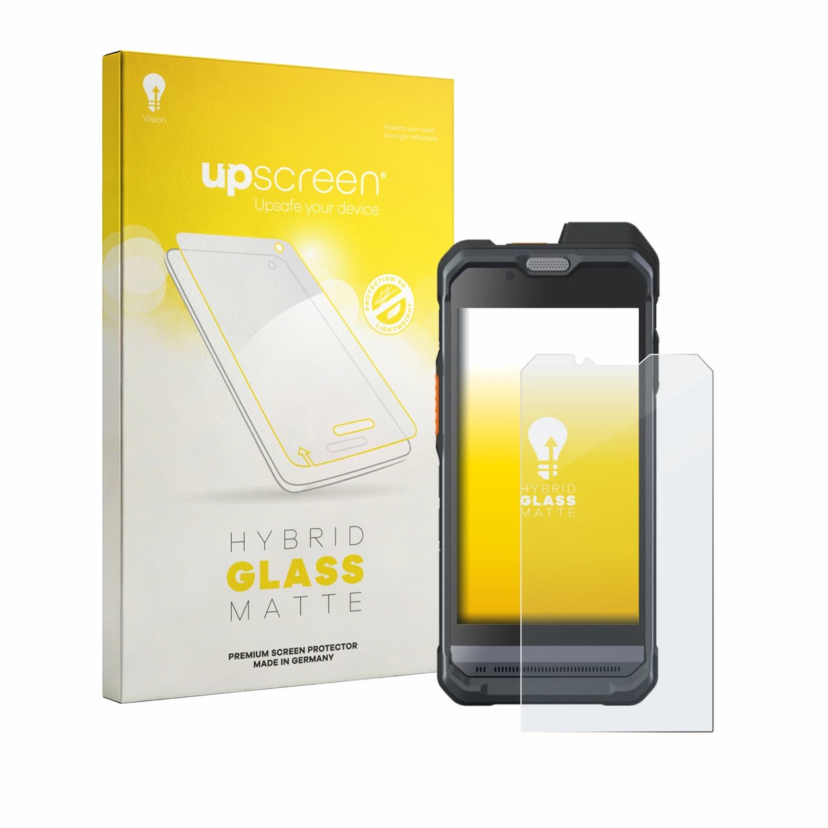 upscreen - Screenprotector voor Hytera PNC460 - Folie Beschermfolie Beschermglas matte