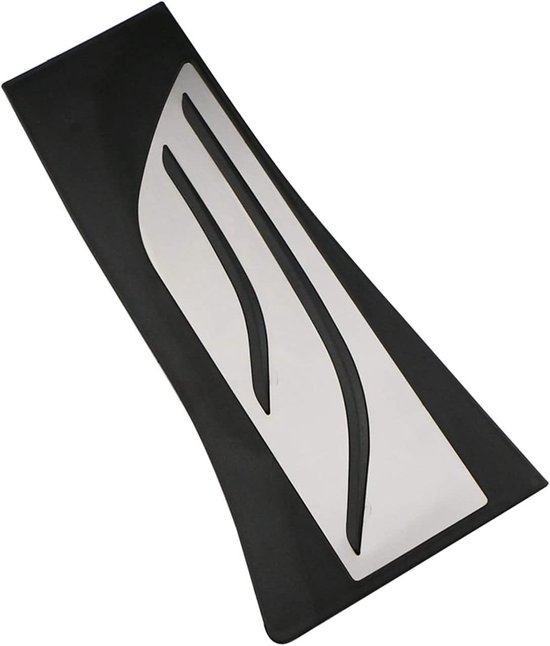 Auto Pedalen Set - Gas Rem Voetsteun - Auto Interieur Upgrade - Anti-slip Oppervlak - Standaard Maat - Zilver — afbeelding 3