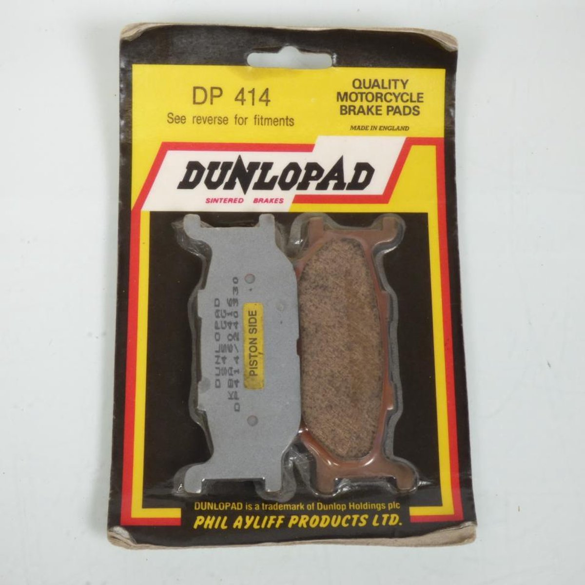 Plaquette de frein DUNLOPAD pour Moto Yamaha 1100 XV Virago 1994 à 1998 AVG / AVD Neuf