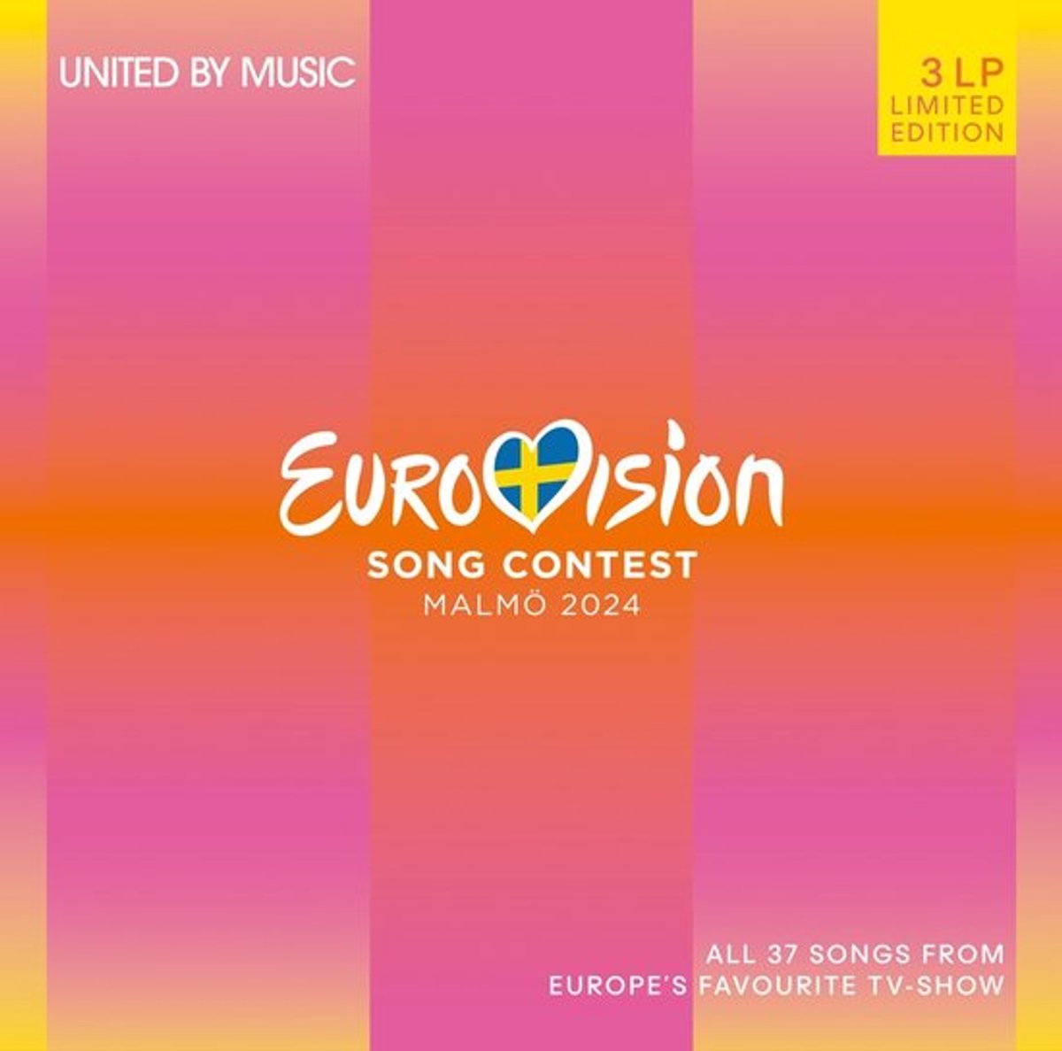 Eurovision song contest Malmö 2024 (3LP Limited Edition)