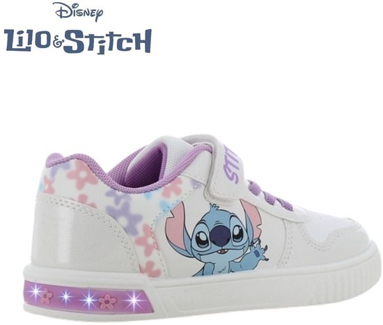 Leomil - Lilo & Stitch - Basket Enfant Fille Lumineuses - Chaussure lumineuse Fille - Pointure 24
