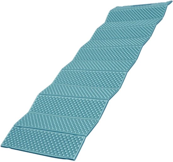 Opvouwbare Slaapmat - Kampeer mat - Outdoor Kamperen - Vochtisolatie - 57 x 16 x 12 cm - Donkergroen Zwart — afbeelding 2