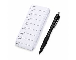 Consumerce opstrijkbare kledinglabels 100 stuks