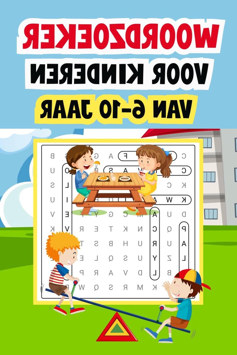 Woordzoeker Voor Kinderen Van 6-10 Jaar: Een Vrolijk Puzzelboek Vol Avontuur En Uitdaging