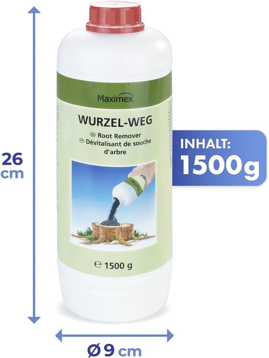Wortelverwijderaar - Stronk Verwijderaar - Stronken Verwerken - Versnelt Afbraak - 1500 g - Groen — afbeelding 5