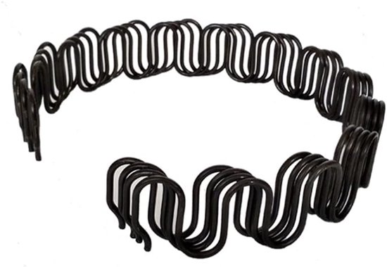 Bankveer Set - Meubelveren Clips - Bank Reparatie - Inclusief Bevestigingsclips - 50 cm - Zwart — afbeelding 2