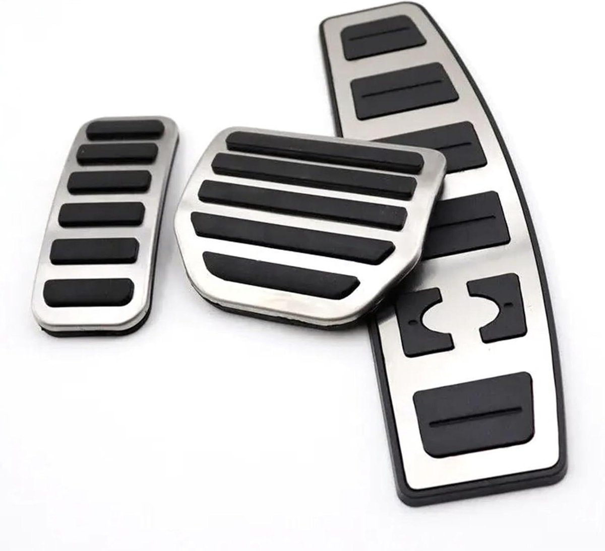 Pedaalhoezen Set - Auto Voetsteun - Verbeter Rijervaring - Antislip Ontwerp - 3 Stuks - Metaal