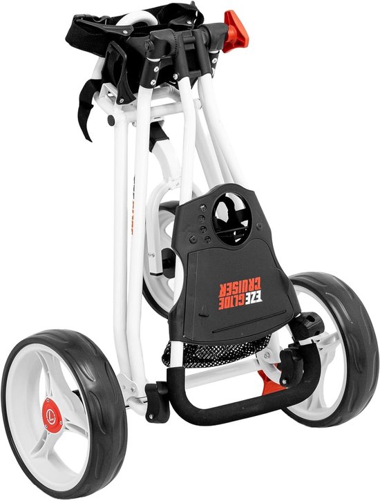 Golf Trolley - Golfkar - Golfen - Eenvoudig push-design - 25 zakken - Wit van GOLF — afbeelding 5